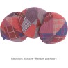 Casquette plate patchwork