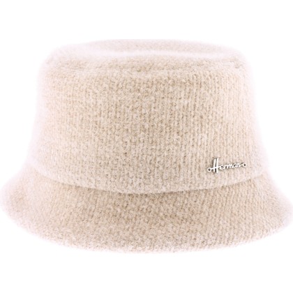 Bucket in soft fabric with lurex