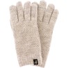 Gants femme en maille unie avec lurex doublé en teddy p