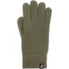 gant homme en maille kaki