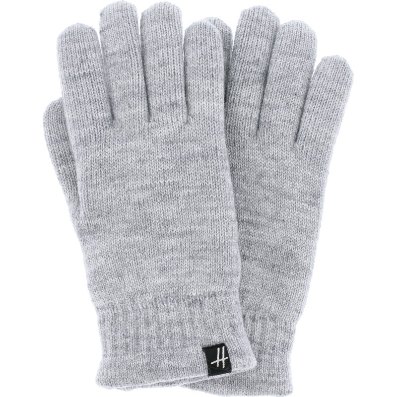 Gants femme en maille unie doublés en teddy plush