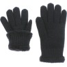 gant femme en maille avec doublure en plush teddy doux