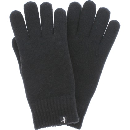 Gants homme en maille unie doublés en teddy plush