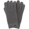 Gants femme en maille unie avec lurex doublé en teddy p