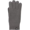 Gants homme en maille unie doublés en teddy plush