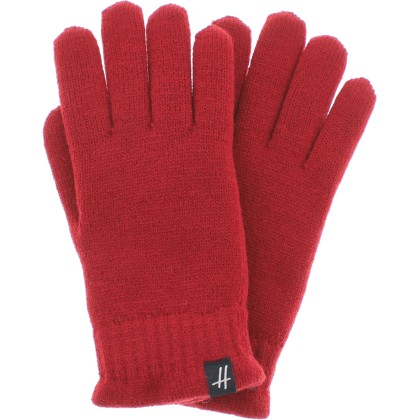 gants femme en maille avec doublure en teddy plush