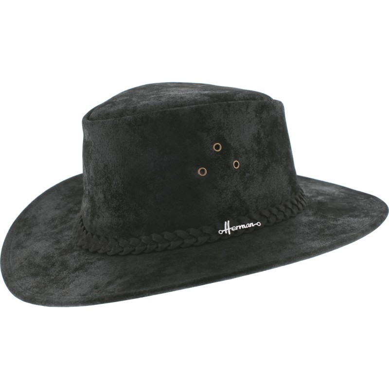 chapeau homme en cuir