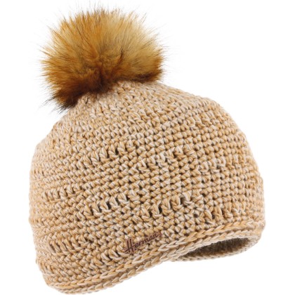 1 color lurex beanie with 2...