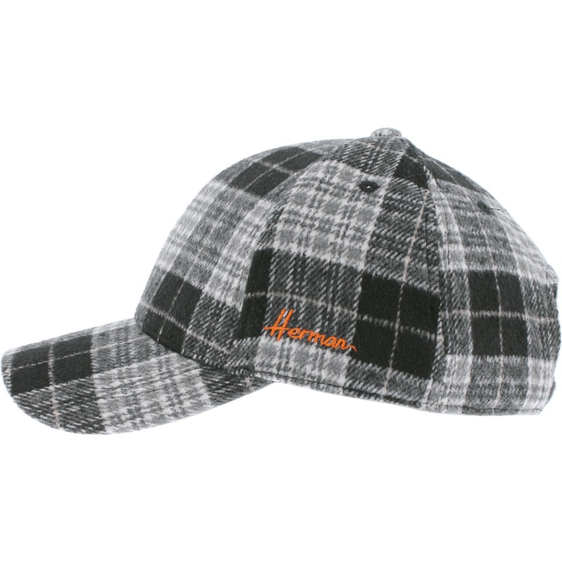 casquette herman automne hiver carreaux