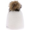 bonnet pompon femme