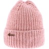 bonnet hiver uni rose