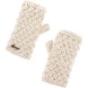mitaines gants ouverts en maille hiver herman