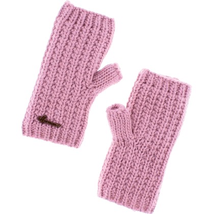mitaines en tricot avec doublure en plush doux