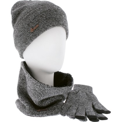ensemble bonnet, tour de cou et gants