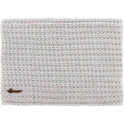 neckband knitted with 80% recycled plastic thread. Lined in ultra soft