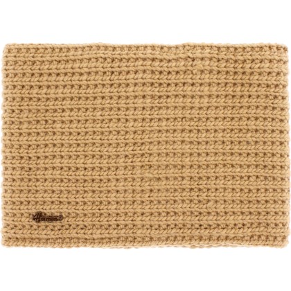 neckband knitted with 80% recycled plastic thread. Lined in ultra soft