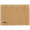 neckband knitted with 80% recycled plastic thread. Lined in ultra soft