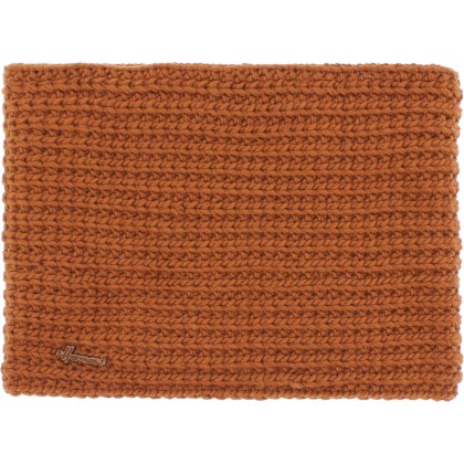Cable-knit neck warmer with...