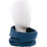 Adult neckband knitted with 80% recycled plastic thread. Lined in ultr