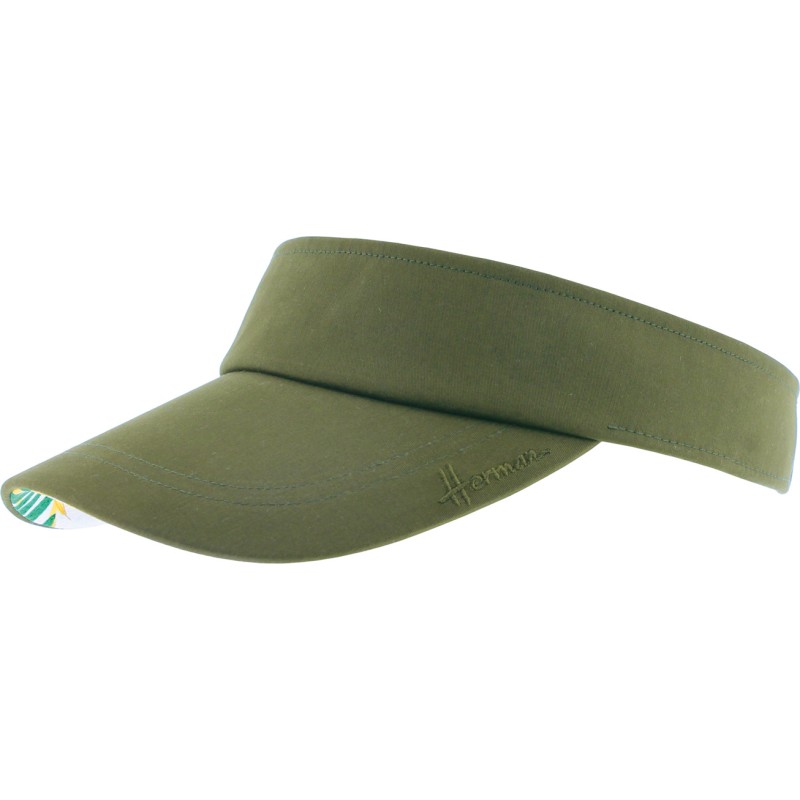 Plain color visor with tightening buckle