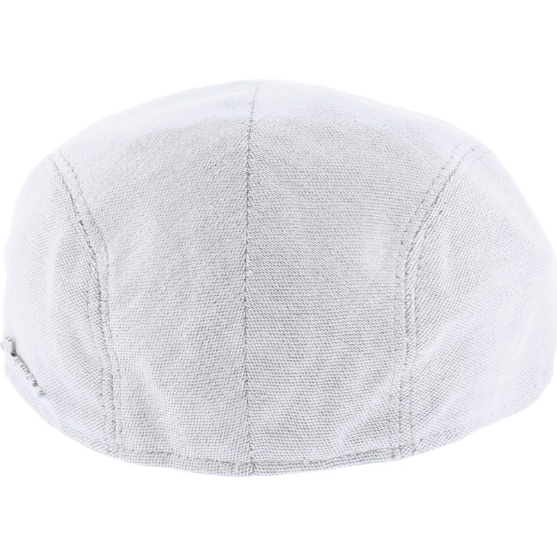 Plain color flat cap in bamboo