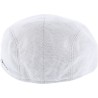 Plain color flat cap in bamboo