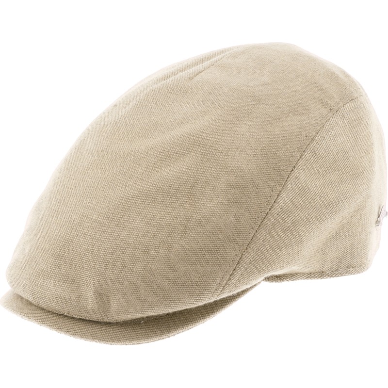 Plain color flat cap in bamboo