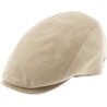 Casquette plate unie en bamboo