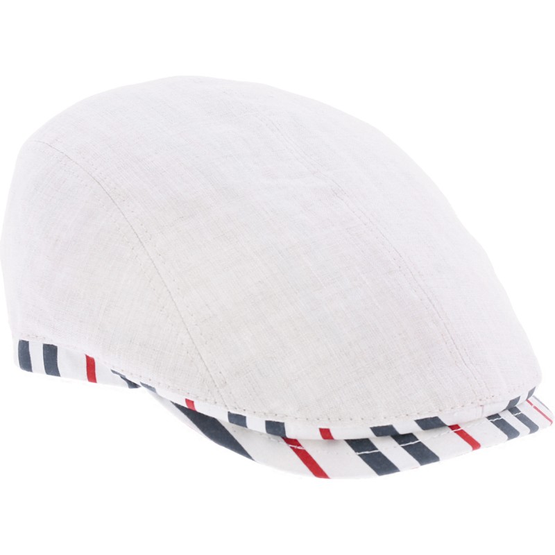 casquette homme blanche bleu blanc rouge