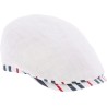 casquette homme blanche bleu blanc rouge