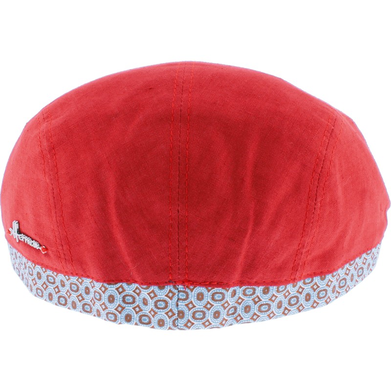 casquette rouge homme