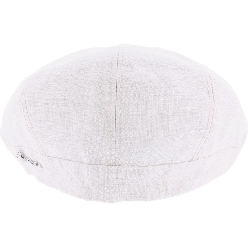 gavroche en lin uni blanc