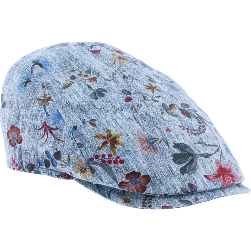 casquette homme bleu jean