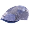 Casquette plate patchwork