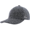 Heathered wool baseball cap