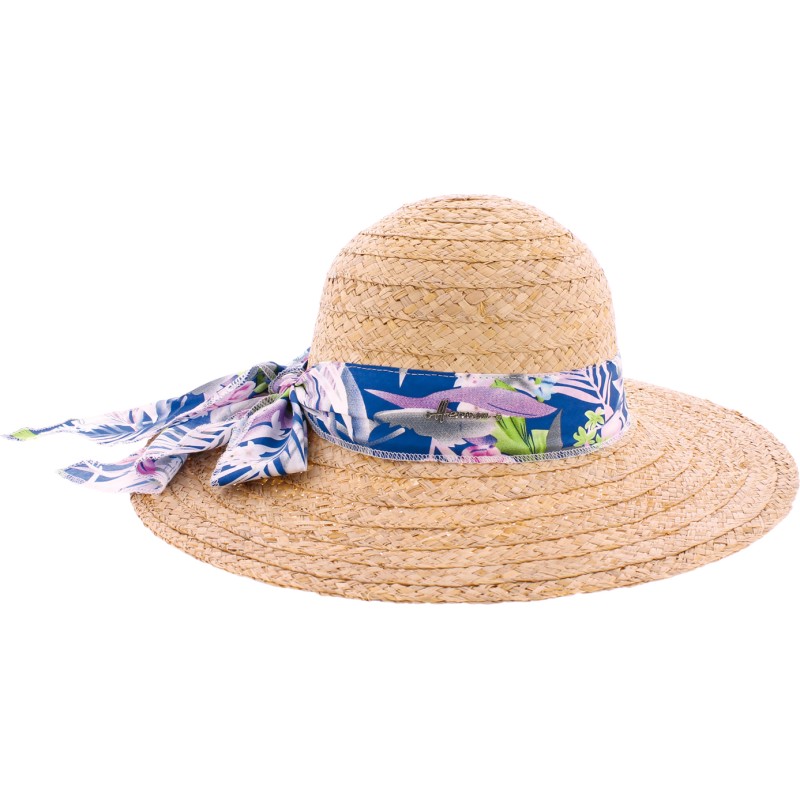 chapeau d'ete en raphia