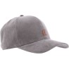 Casquette baseball en velours fin réglable à l'arrière