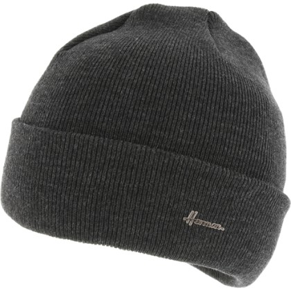 Bonnet tricot uni avec revers