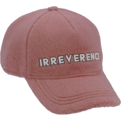 Baseball cap in plush.
