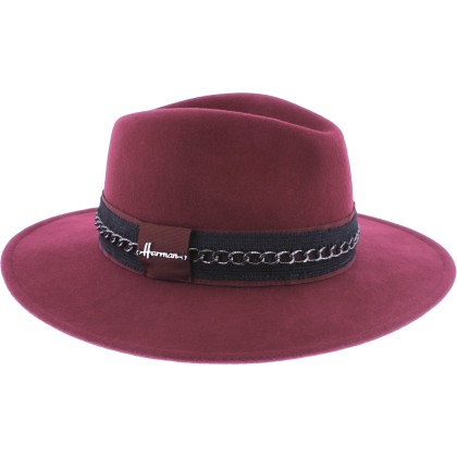 Chapeau grand bord en feutre