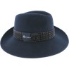 Chapeau bord asymétrique en feutre