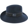 Chapeau bord asymétrique en feutre