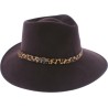 Chapeau grand bord en feutre