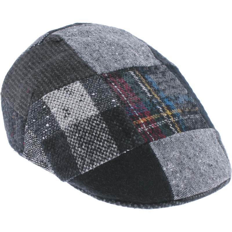 Casquette formée patchwork