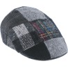 Casquette formée patchwork