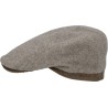 Casquette plate en toile de laine unie. Casquette plate en toile de laine unie.