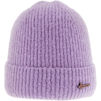 bonnet femme uni violet
