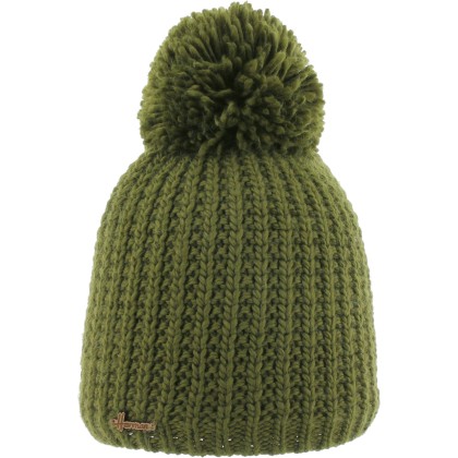 bonnet enfant pompon en maille