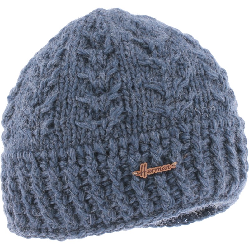 bonnet droit maille torsadee