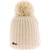 bonnet hiver pompon en maille